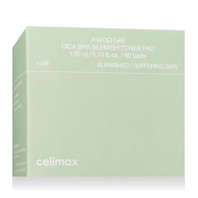 Celimax Ji Woo Gae Cica BHA Blemish Toner Pad Gesichtswasser und Spray 60 St.