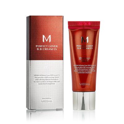 Missha M Perfect Cover BB Cream EX SPF42 BB Creme für Frauen 20 ml Farbton  No.21 Light Beige