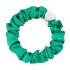 By Eloise London Silk Scrunchie Silver Heart Haargummi für Frauen 1 St. Farbton  Jungle Green