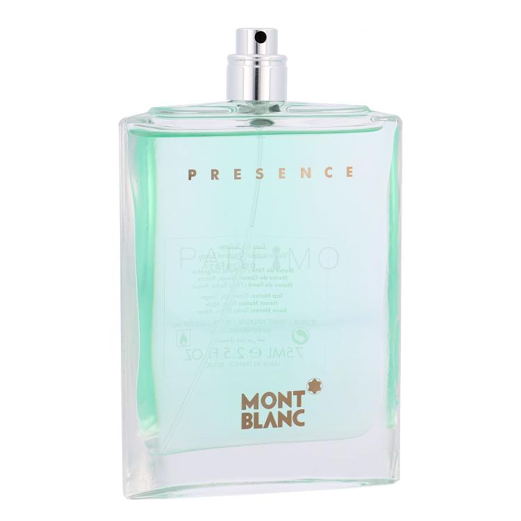 Montblanc Presence Eau de Toilette für Herren 75 ml Tester