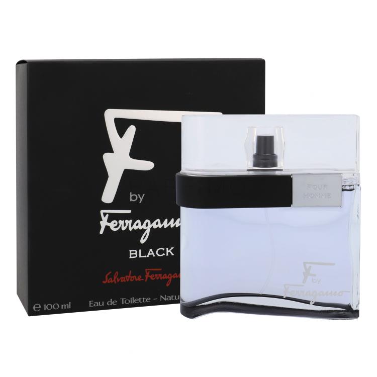 Ferragamo F by Ferragamo Black Eau de Toilette für Herren 100 ml