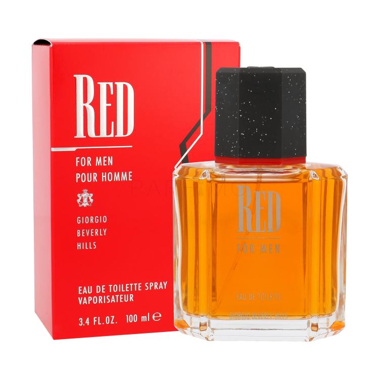 Giorgio Beverly Hills Red For Men Eau de Toilette für Herren 100 ml