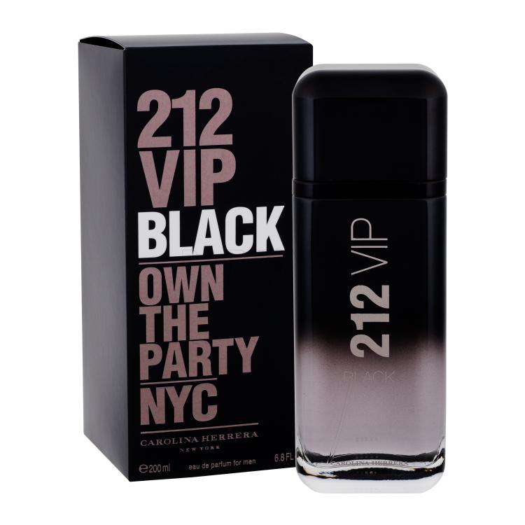 Carolina Herrera 212 VIP Men Black Eau de Parfum für Herren 200 ml