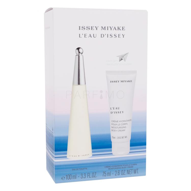 Issey Miyake L&#039;Eau D&#039;Issey Geschenkset Edt 100ml + 75ml Körpercreme