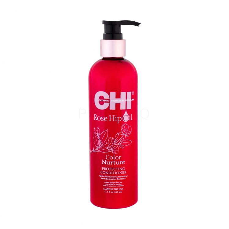 Farouk Systems CHI Rose Hip Oil Color Nurture Conditioner für Frauen 340 ml