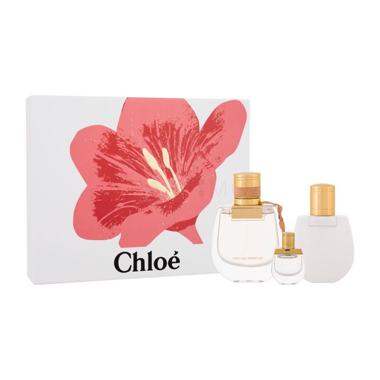 Chloé Nomade SET1 Geschenkset Edp 75 ml + Edp 5 ml + Körperlotion 100 ml
