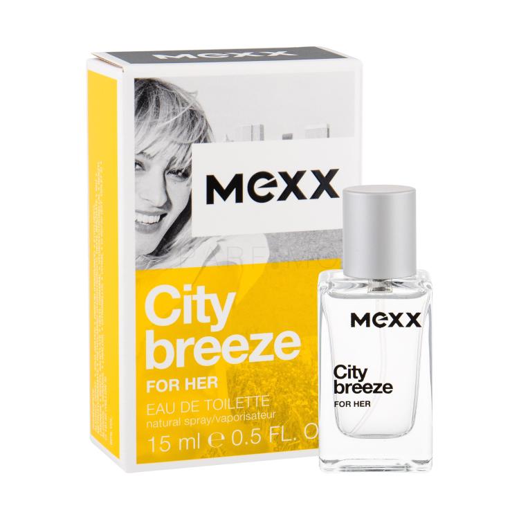 Mexx City Breeze For Her Eau de Toilette für Frauen 15 ml
