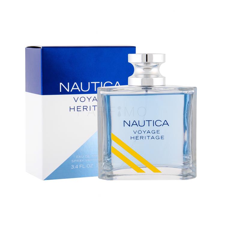Nautica Voyage Heritage Eau de Toilette für Herren 100 ml