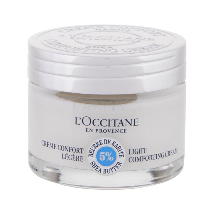 L&#039;Occitane Shea Butter Light Comforting Cream Tagescreme für Frauen 50 ml