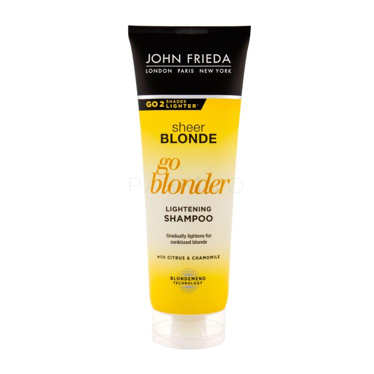 John Frieda Sheer Blonde Go Blonder Shampoo für Frauen 250 ml