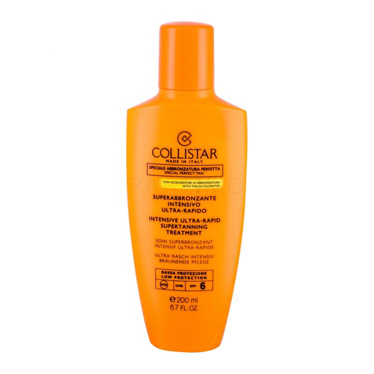 Collistar Special Perfect Tan Intensive Ultra-Rapid Supertanning SPF6 Sonnenschutz für Frauen 200 ml