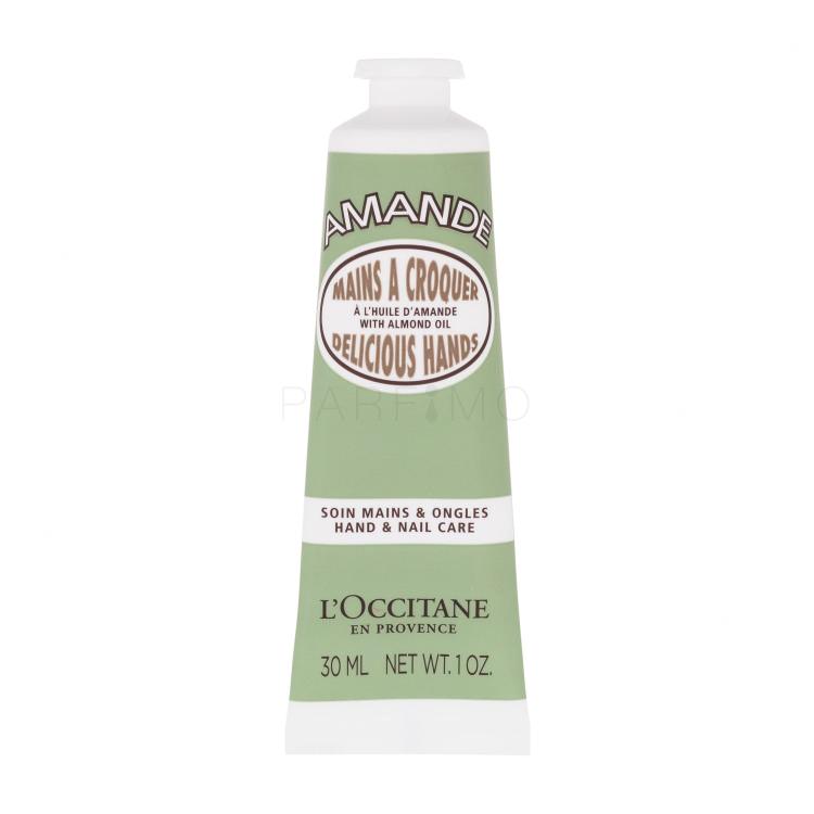 L&#039;Occitane Almond (Amande) Delicious Hands Handcreme für Frauen 30 ml