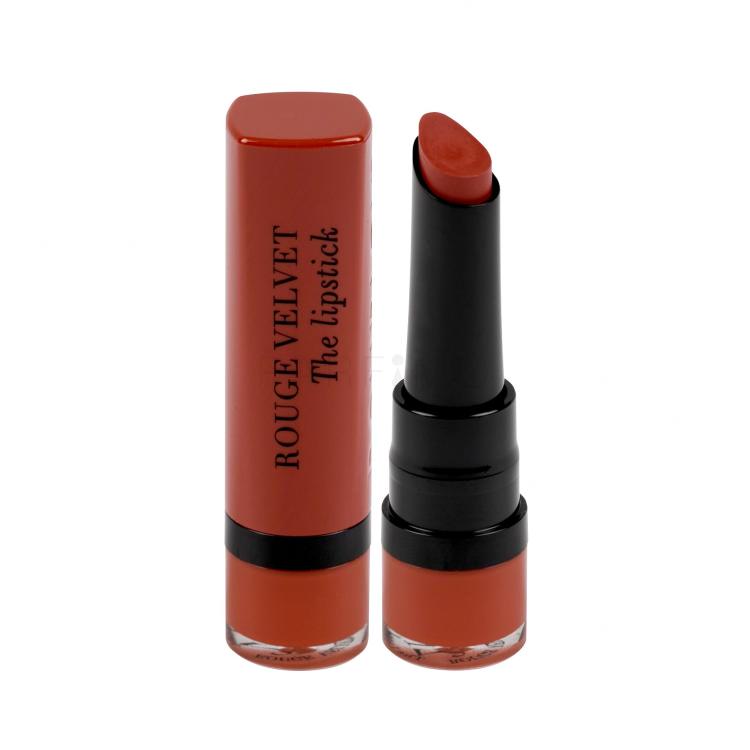 BOURJOIS Paris Rouge Velvet The Lipstick Lippenstift für Frauen 2,4 g Farbton  21 Grande Roux