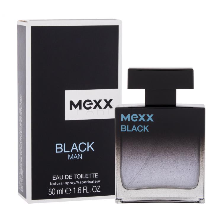 Mexx Black Man Eau de Toilette für Herren 50 ml