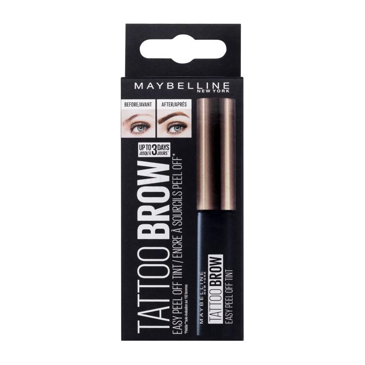 Maybelline Tattoo Brow Augenbrauenfarbe für Frauen 4,6 g Farbton  Light Brown