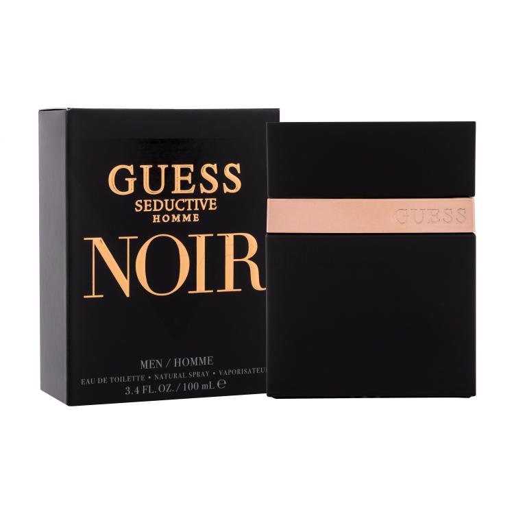 GUESS Seductive Homme Noir Eau de Toilette für Herren 100 ml