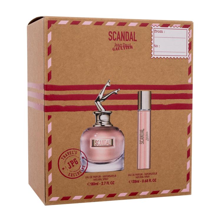 Jean Paul Gaultier Scandal Geschenkset Edp 80 ml + Edp 20 ml