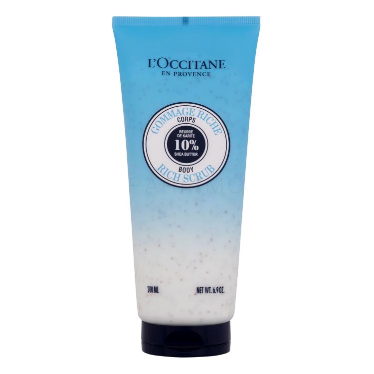 L&#039;Occitane Shea Butter Rich Scrub Körperpeeling für Frauen 200 ml