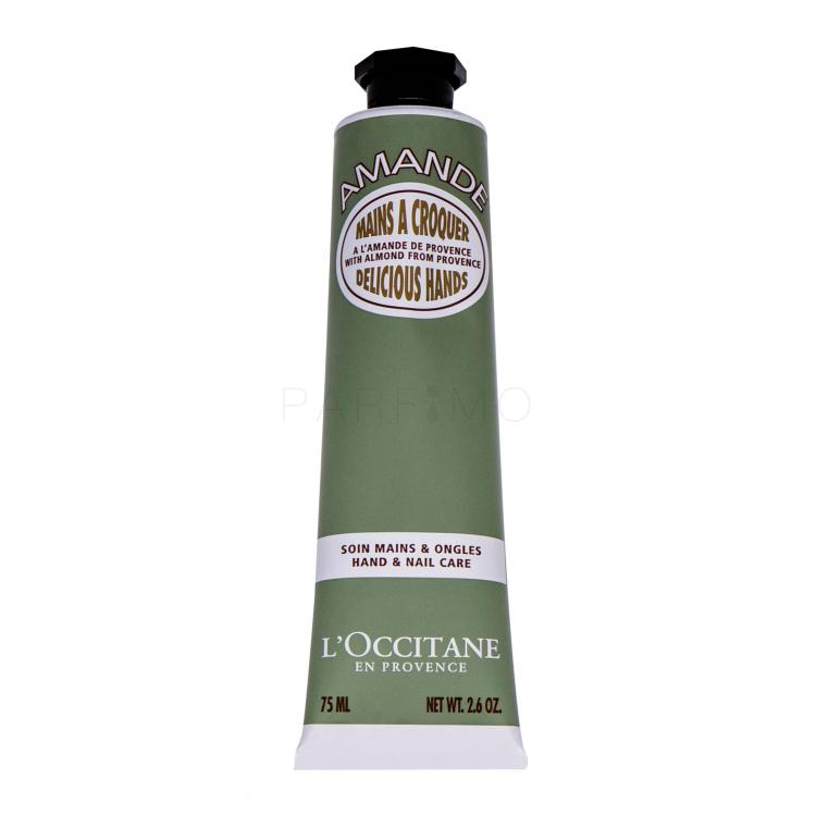 L&#039;Occitane Almond (Amande) Delicious Hands Handcreme für Frauen 75 ml
