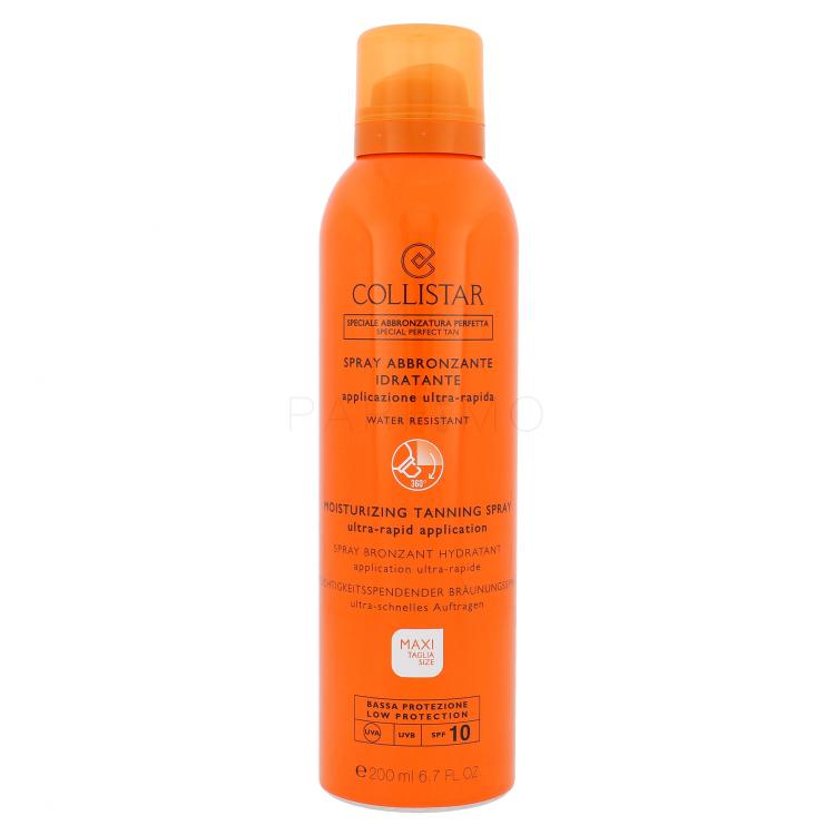 Collistar Special Perfect Tan Moisturizing Tanning Spray SPF10 Sonnenschutz für Frauen 200 ml