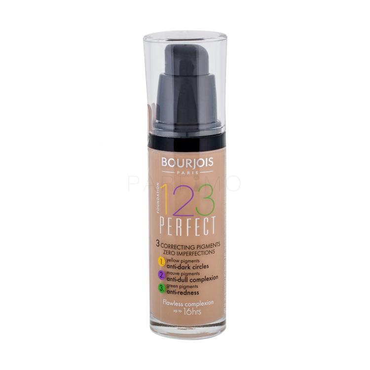 BOURJOIS Paris 123 Perfect Foundation für Frauen 30 ml Farbton  55 Dark Beige