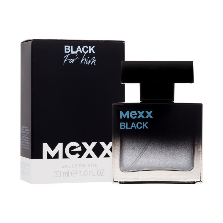 Mexx Black Man Eau de Toilette für Herren 30 ml