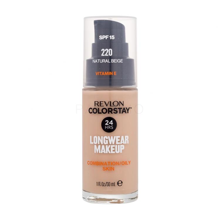 Revlon Colorstay Combination Oily Skin SPF15 Foundation für Frauen 30 ml Farbton  220 Natural Beige