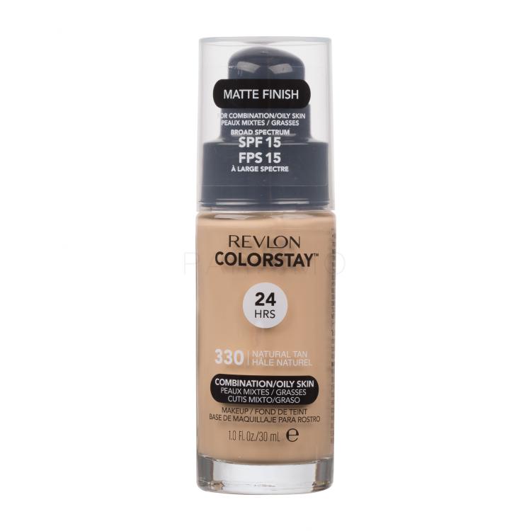 Revlon Colorstay Combination Oily Skin SPF15 Foundation für Frauen 30 ml Farbton  330 Natural Tan