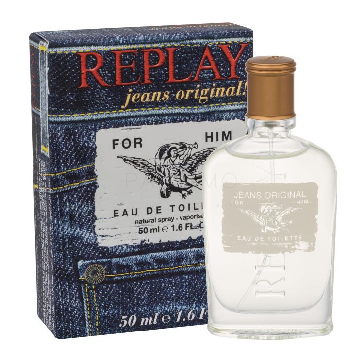 Replay Jeans Original! For Him Eau de Toilette für Herren 50 ml