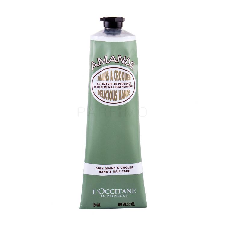 L&#039;Occitane Almond (Amande) Delicious Hands Handcreme für Frauen 150 ml