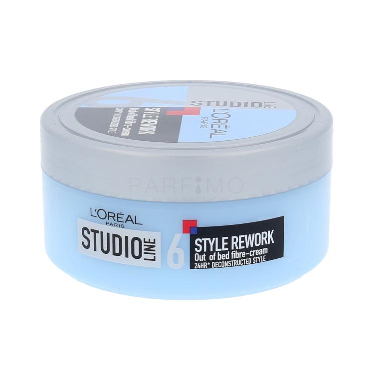 L'Oréal Paris Studio Line Style Rework Out Of Bed Fibre Cream Haargel für Frauen 150 ml