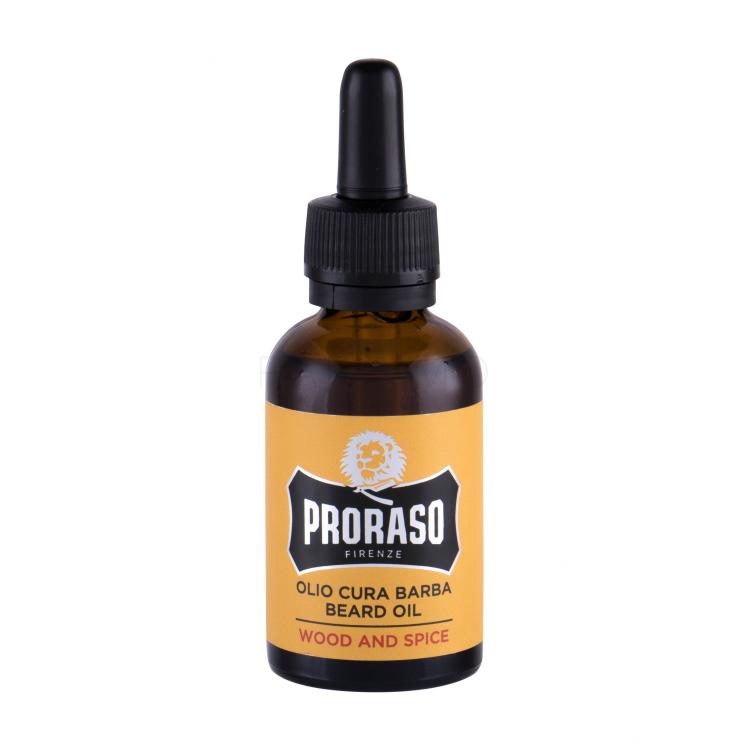 PRORASO Wood &amp; Spice Beard Oil Bartöl für Herren 30 ml