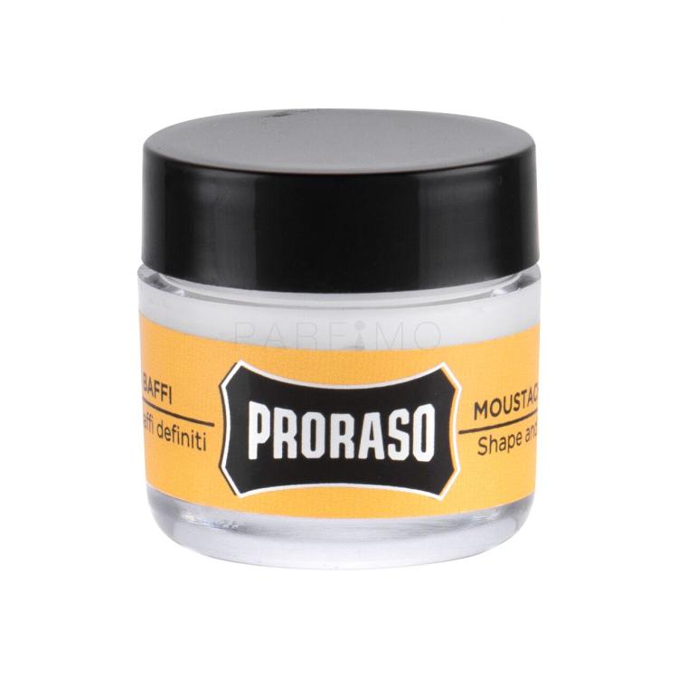 PRORASO Wood &amp; Spice Beard Wax Bartwachs für Herren 15 ml