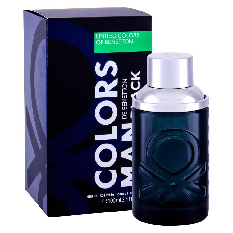 Benetton Colors de Benetton Black Eau de Toilette für Herren 100 ml