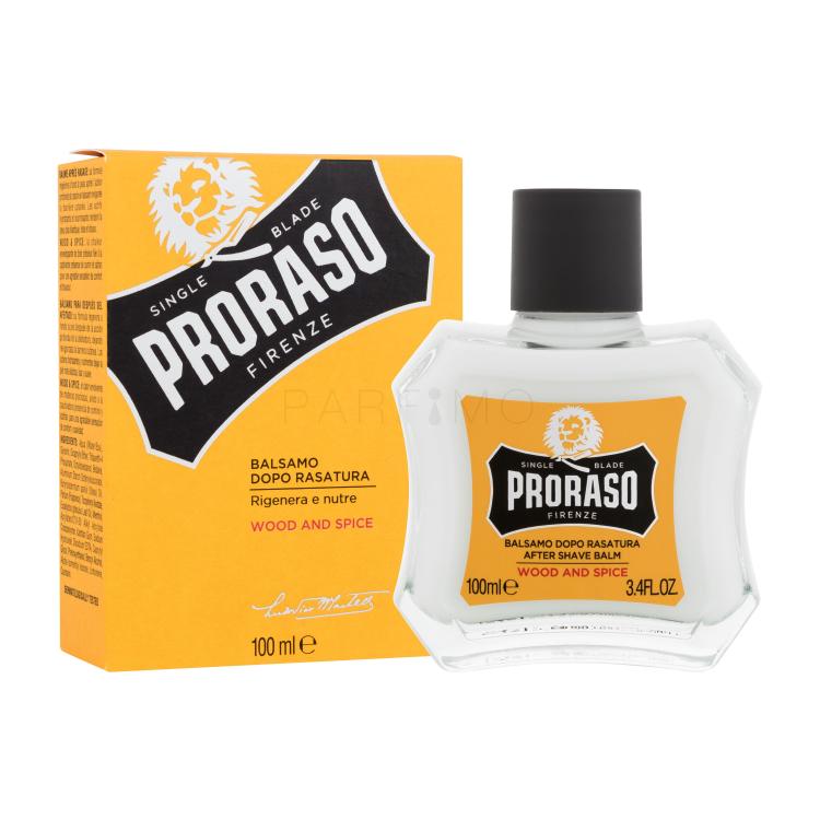 PRORASO Wood &amp; Spice After Shave Balm After Shave Balsam für Herren 100 ml