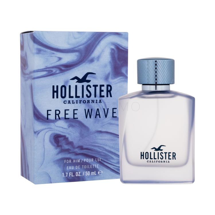 Hollister Free Wave Eau de Toilette für Herren 50 ml