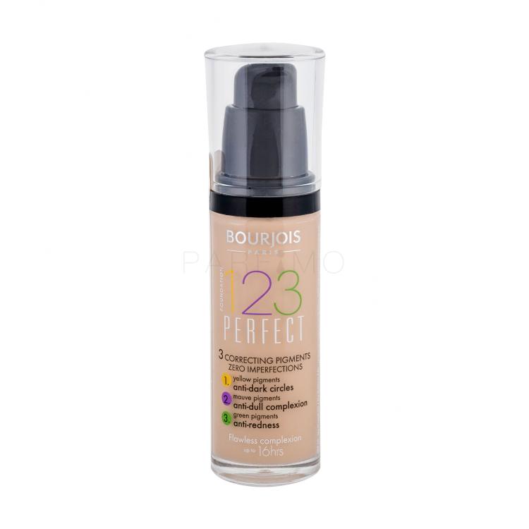 BOURJOIS Paris 123 Perfect Foundation für Frauen 30 ml Farbton  51 Light Vanilla