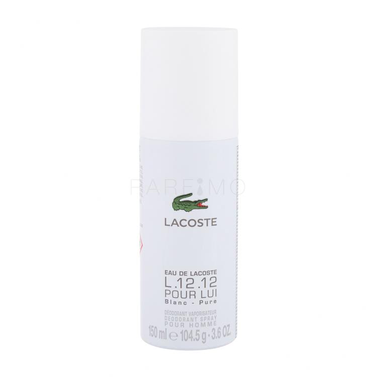 Lacoste L.12.12 Blanc Deodorant für Herren 150 ml