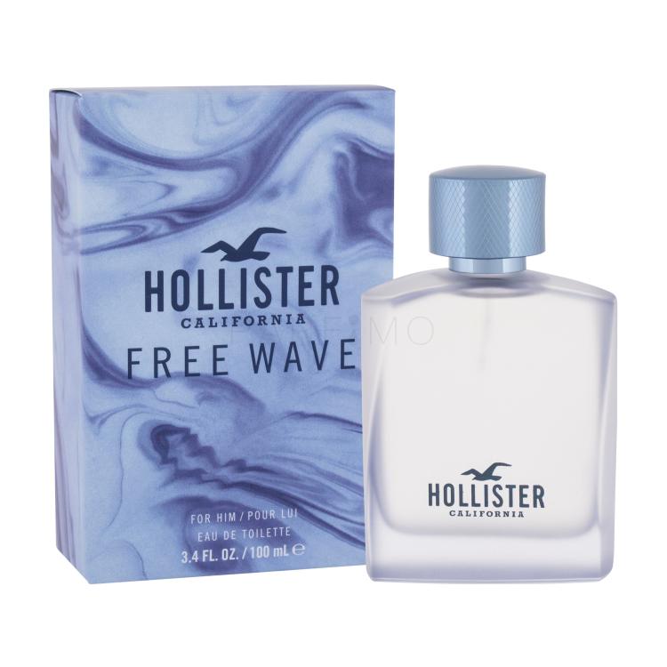 Hollister Free Wave Eau de Toilette für Herren 100 ml