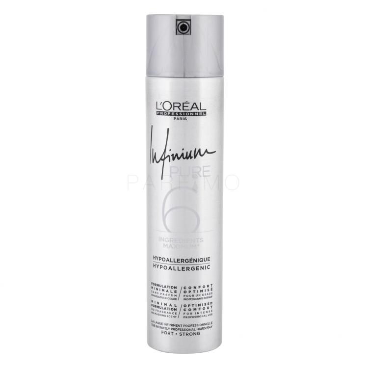 L'Oréal Professionnel Infinium Pure Strong Haarspray für Frauen 300 ml