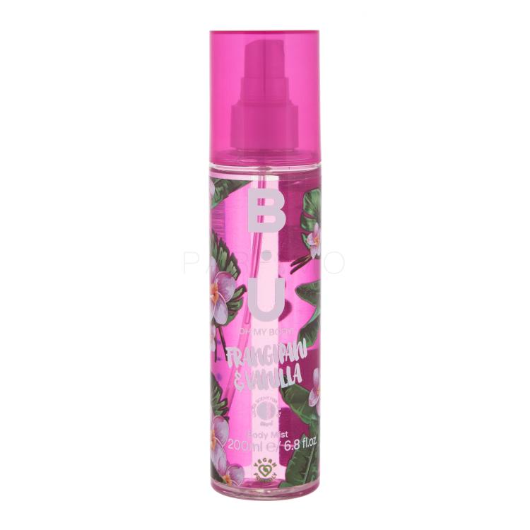 B.U. Oh My Body! Frangipani &amp; Vanilla Körperspray für Frauen 200 ml