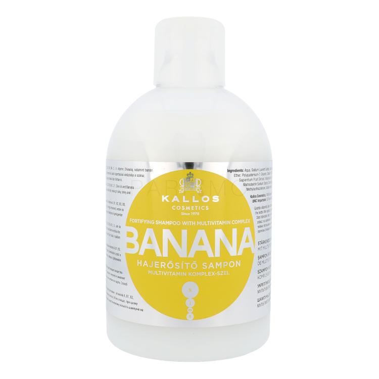 Kallos Cosmetics Banana Shampoo für Frauen 1000 ml