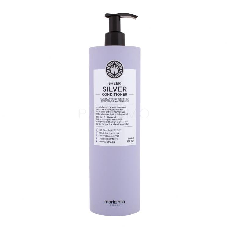 Maria Nila Sheer Silver Conditioner für Frauen 1000 ml