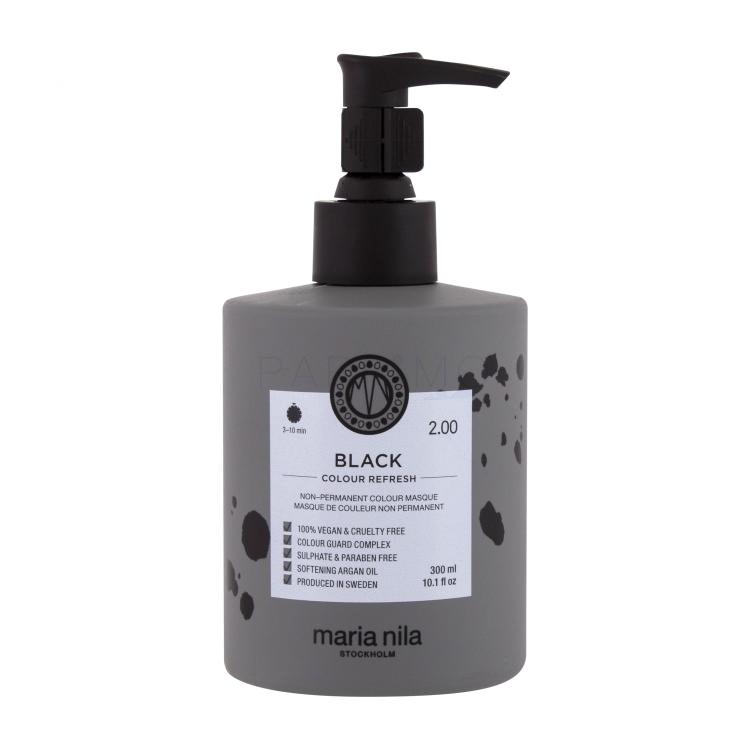 Maria Nila Colour Refresh Haarfarbe für Frauen 300 ml Farbton  2.00 Black