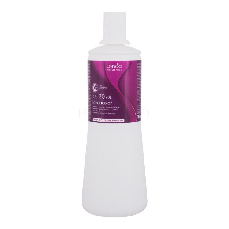 Londa Professional Permanent Colour Extra Rich Cream Emulsion 6% Haarfarbe für Frauen 1000 ml