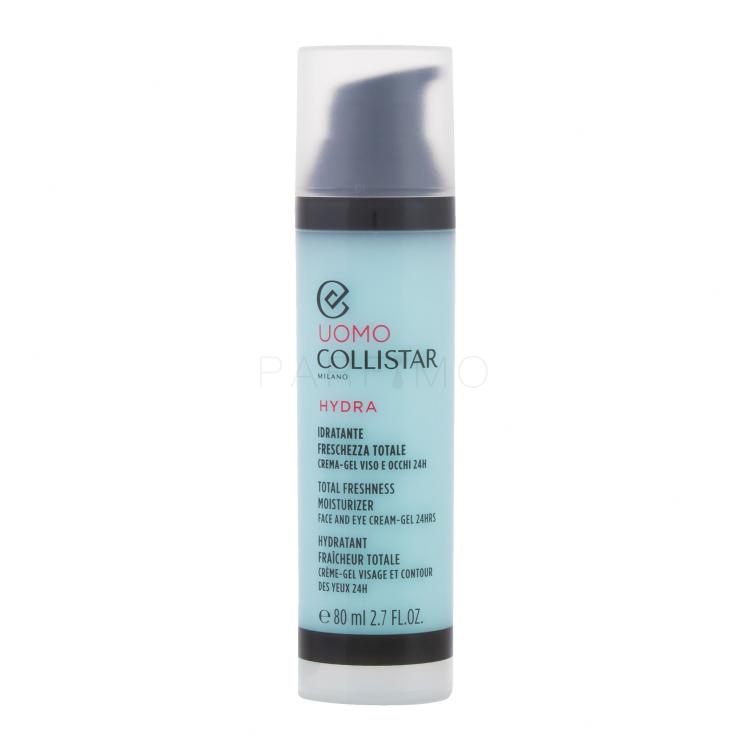 Collistar Uomo Total Freshness Moisturizer Face and Eye Cream-Gel Tagescreme für Herren 80 ml