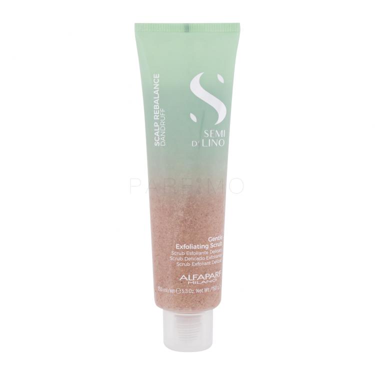 ALFAPARF MILANO Semi Di Lino Scalp Rebalance Gentle Exfoliating Scrub Gegen Schuppen für Frauen 150 ml