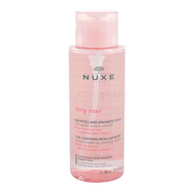 NUXE Very Rose 3-In-1 Soothing Mizellenwasser für Frauen 400 ml