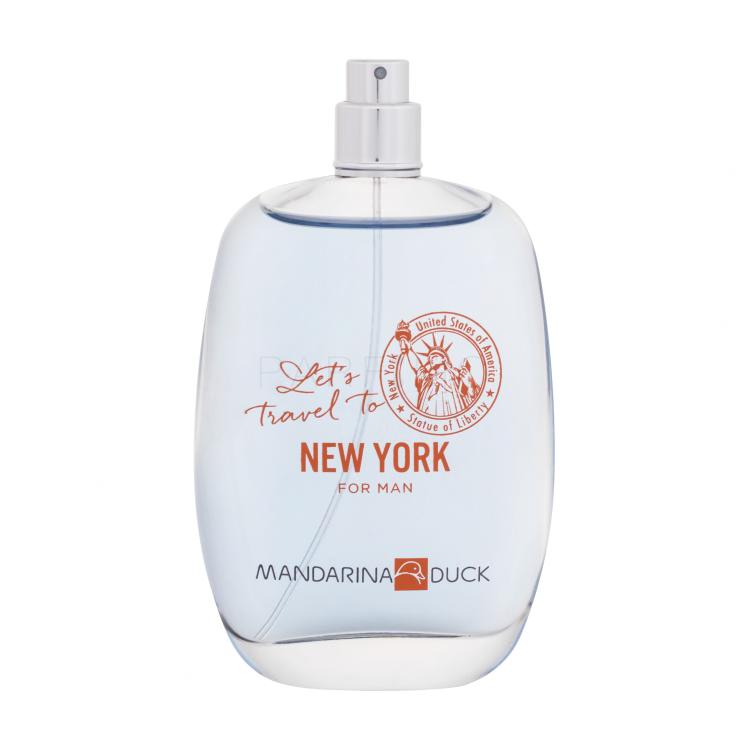 Mandarina Duck Let´s Travel To New York Eau de Toilette für Herren 100 ml Tester