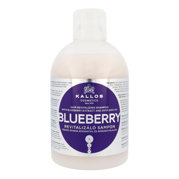 Kallos Cosmetics Blueberry Shampoo für Frauen 1000 ml